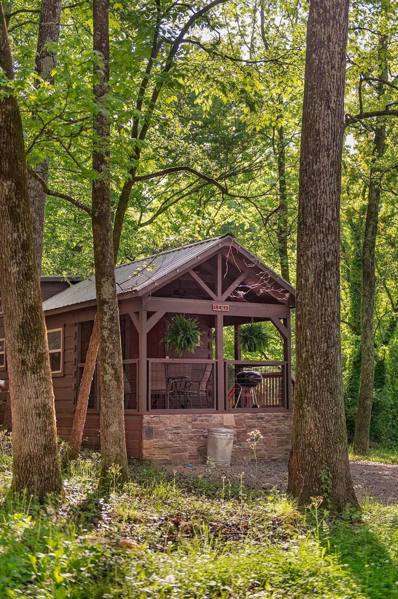 Lena Cabin Wooded Tiny Cabin - Hot Tub Chattanooga Exterior photo