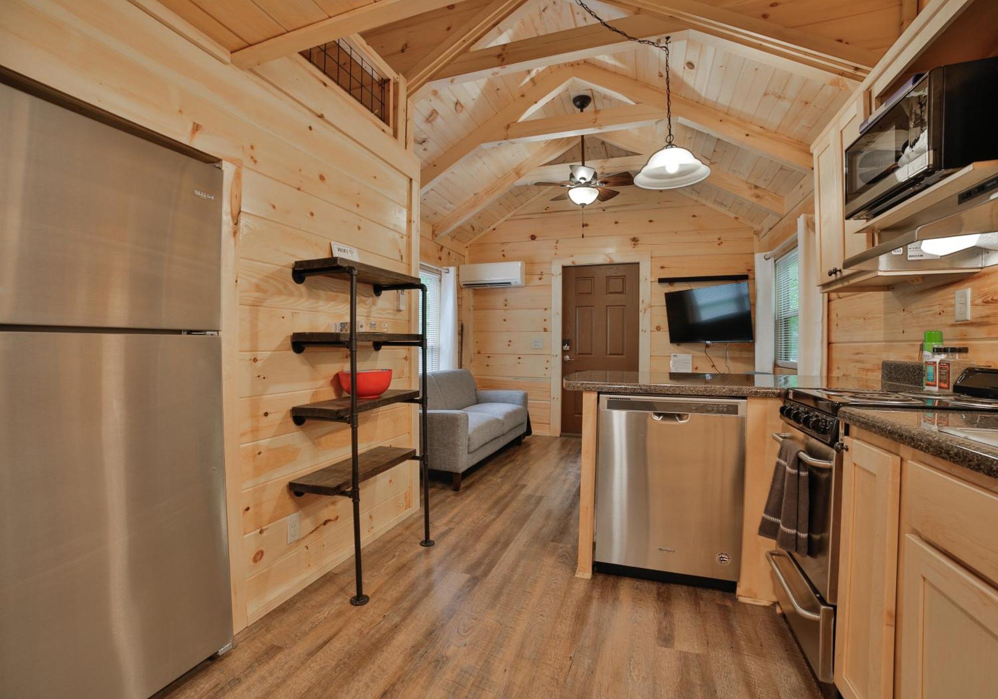 Lena Cabin Wooded Tiny Cabin - Hot Tub Chattanooga Exterior photo