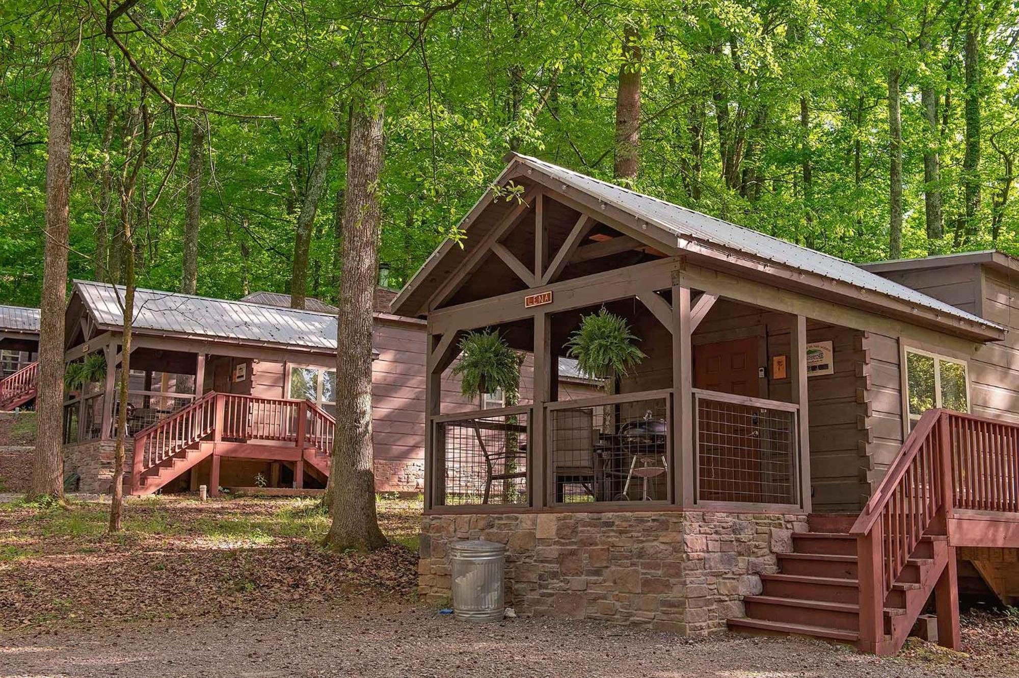 Lena Cabin Wooded Tiny Cabin - Hot Tub Chattanooga Exterior photo