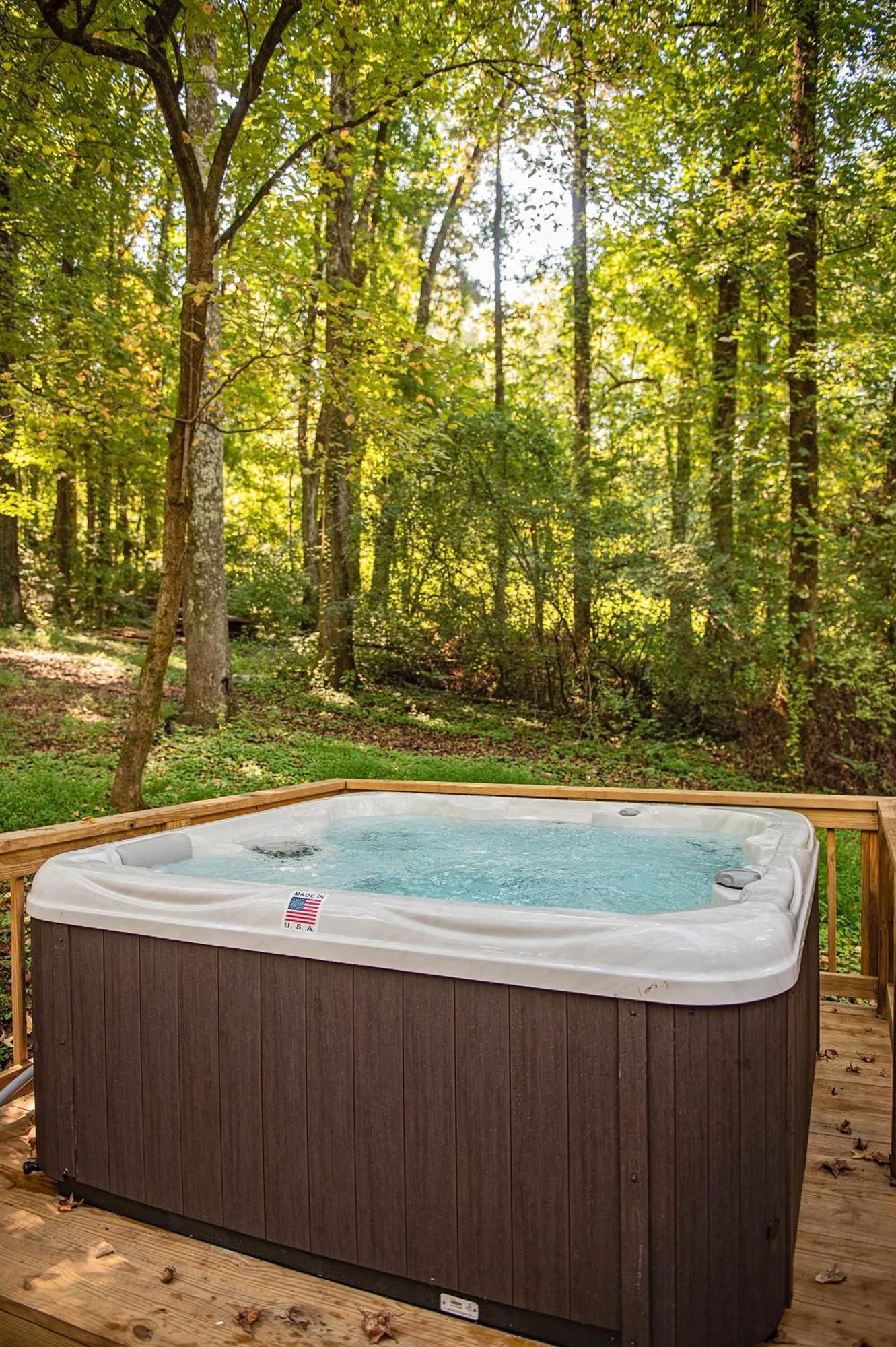 Lena Cabin Wooded Tiny Cabin - Hot Tub Chattanooga Exterior photo