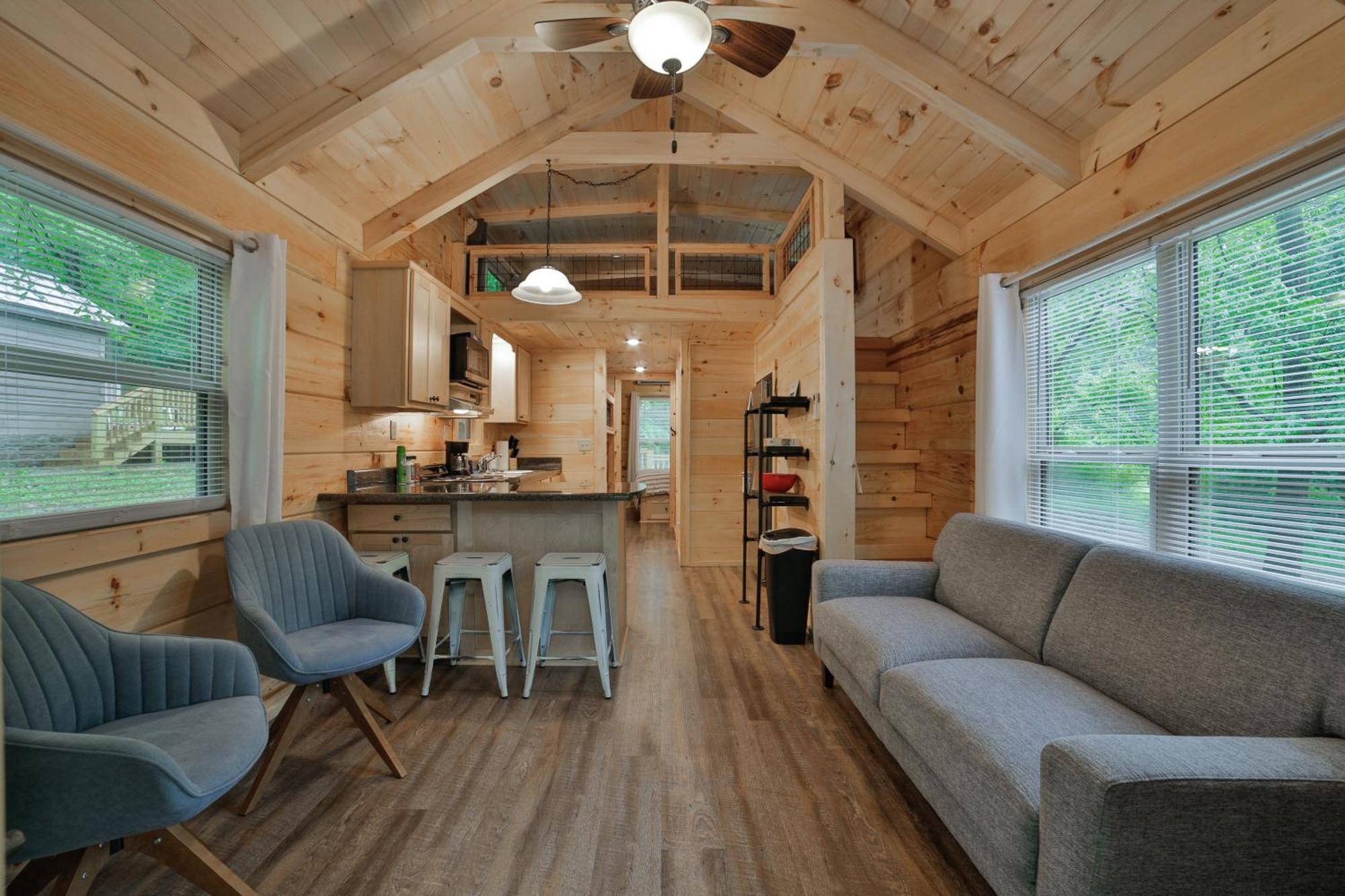 Lena Cabin Wooded Tiny Cabin - Hot Tub Chattanooga Exterior photo